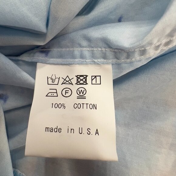 Gitman Bros Vintage Mens Surfer Waves Beach Hawaiian Shirt NWOT - Picture 8 of 8